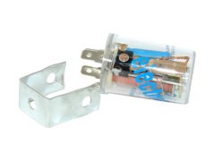 Přerušovač blinkrů 12V (4 x 21W) s držákem - UNI