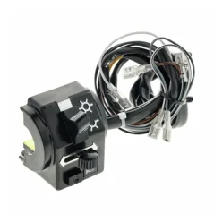 Combination switch without headlight flasher - for high handlebars (MZA) - Simson S51, S70 Enduro