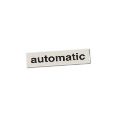 Aufkleber "automatic", SCHWARZ - Babetta (1 Stk.)