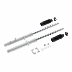 Front Fork 16" SWH, SILVER (Drum and Disc Brake), Set (MZA) - Simson S50, S51, S53, S70, S83