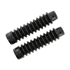 Front fork gaiters, (set), BLACK (MZA) - Simson