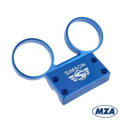 Instrumentenhalter, BLAUES ALUMINIUM (MZA) - Simson S50, S51, S53, S70