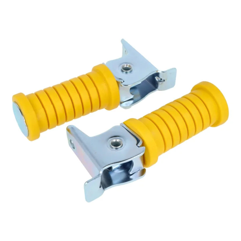 Zadní stupačky (sada), ŽLUTÉ (MZA) - Simson