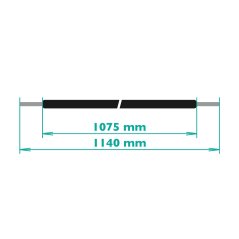 Bowden plynu (BING) - Simson SR50, SR80