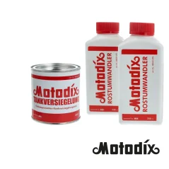 MOTODIX Tankinnenversiegelungs-Set, 3-teilig - für Tanks bis 30 Liter