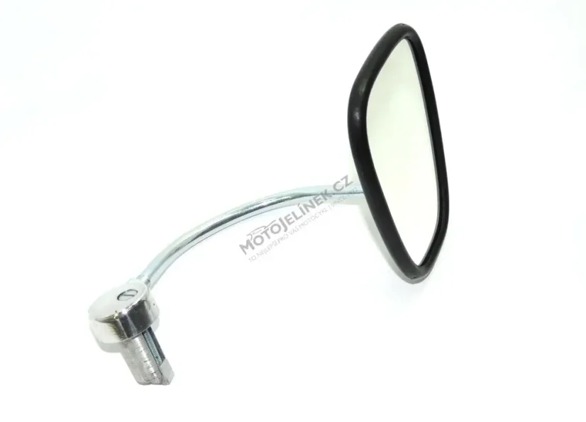 Mirror with holder to handlebars