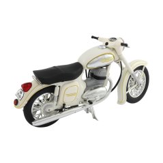 Model JAWA 350 Automatic (1966) 1:18, BÍLÁ