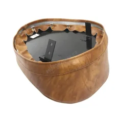 Seat (side hinge), LIGHT BROWN - JAWA 50 550