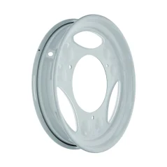 Wheel rim 12" (MZA), WHITE ALUMINUM – Simson SR50, SR80