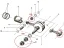 Needle bearing per crankshaft Babetta