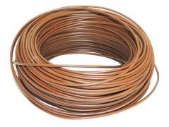 Kabel 1,5 mm - HNĚDÝ (cena za metr)