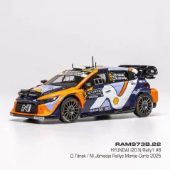 Hyundai i20 N Rally1, WRC, Rally Monte Carlo, 2025, #8, O.Tänak/M.Järveoja, 1:43 IXO RAM973B.22