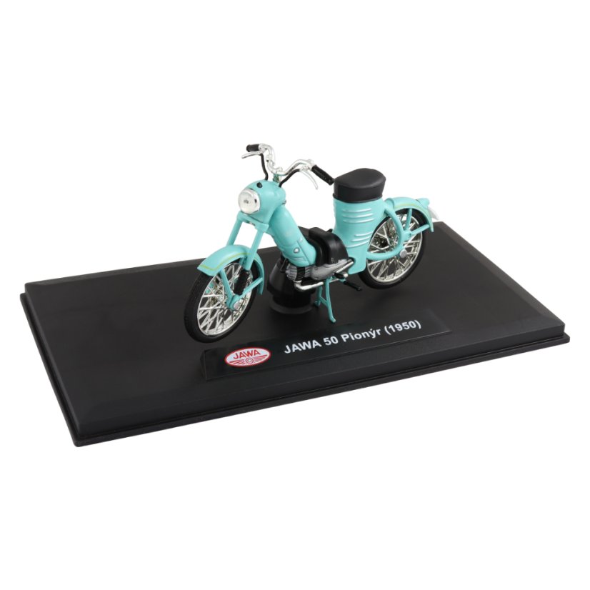 Model JAWA 50 typ 550 "Pařez" (1955) 1:18, TYRKYSOVÁ