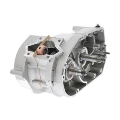 Crankcase engine M500 - 50 cc, 4-speed, for cylinder liner Ø 46 mm - painted (MZA) - Simson S51, KR51/2, SR50, S53