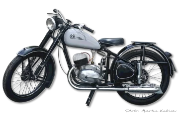 ČZ 150c, rok výroby 1951