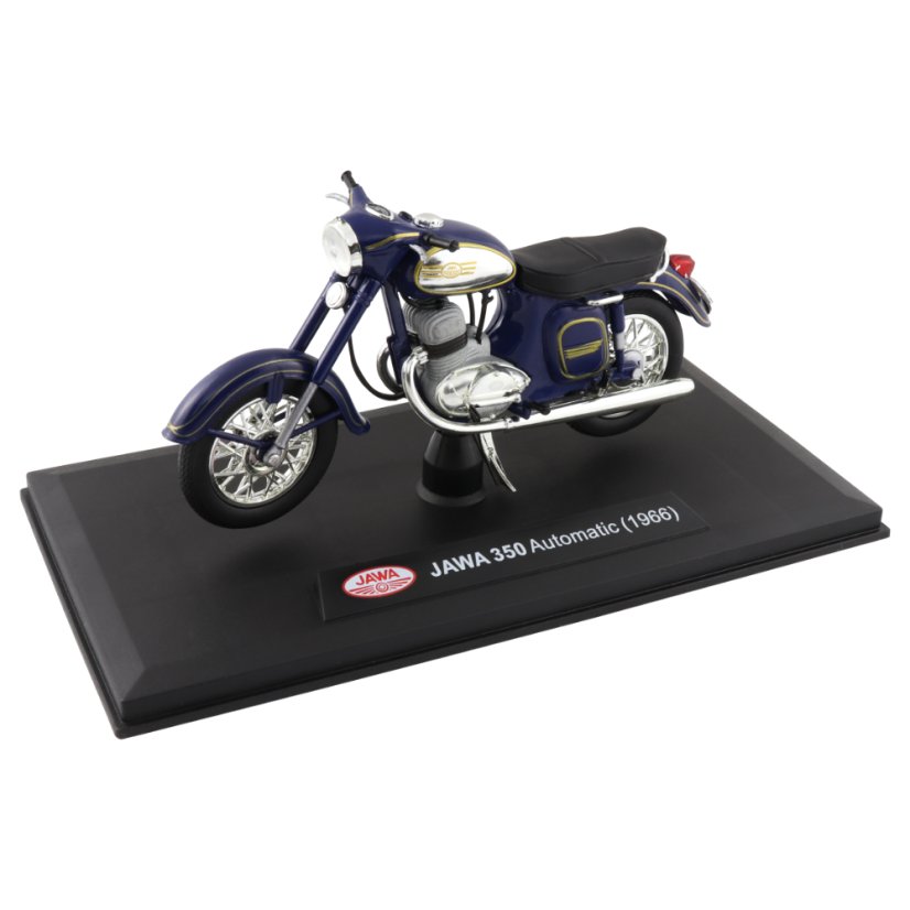 Model JAWA 350 Automatic (1966) 1:18, COBALT BLUE Model JAWA 350 Automatic (1966) 1:18, COBALT BLUE