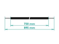 Bowden ZADNÍ BRZDA - JAWA 50 21-23
