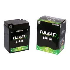 Motorradbatterie 6V 13Ah B38-6A GEL (FULBAT)