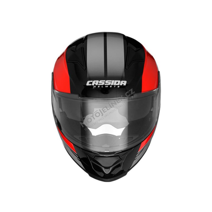 Helm (2XL) APEX JAWA OHC, CASSIDA (ROT-SCHWARZ)
