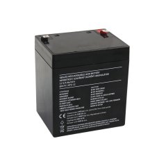 Baterie EMOS (OT5-12) 12V 5Ah, faston 6,3 mm AGM bezúdržbová