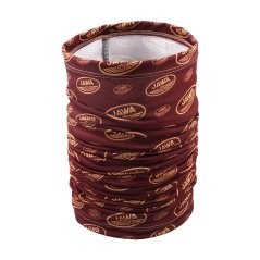 Nákrčník (multifunkční šátek), VÍNOVÝ - Loga JAWA