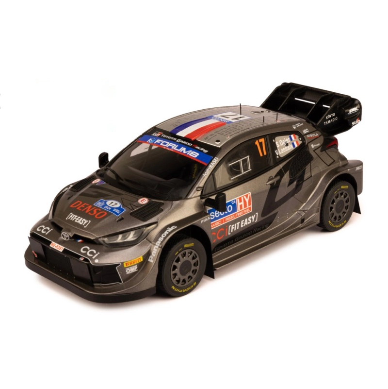 Toyota GR Yaris Rally1 Hybrid, Rally WM, Rally Finland, 2024, #17, S.Ogier/V.Landais, 1:43 IXO RAM945.22