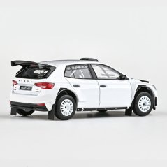 Škoda Fabia IV RS Rally2 (2022), šotolinová kola  (1:43) - bílá