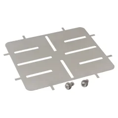 Kennzeichenhalter (200x160 mm), EDELSTAHL - UNIVERSAL