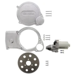 Electric starter set for 12V VAPE, engine M500–M700 (MZA) – Simson