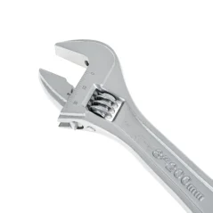 Adjustable Wrench 8" (200 mm), Jaw Opening 0–26 mm, GEKO