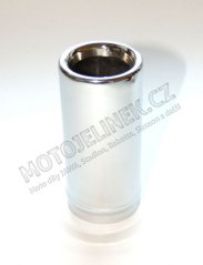 Cover of REAR shock-absorber  - lower Jawa,CZ -CHROME
