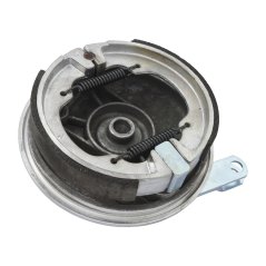 Štít brzdy (kompletní), LEŠTĚNÝ (CZ) - JAWA 50 05,20-23