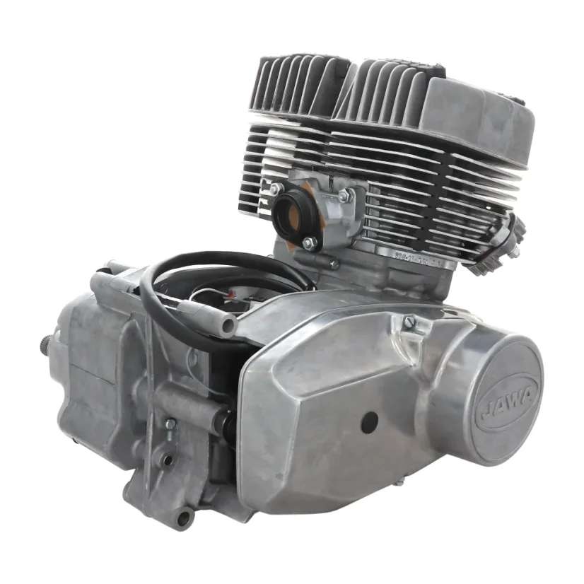 Motor (bez startéru), kompletní s karburátorem a zapalováním VAPE (JAWA) - JAWA 350 typ 638/639/640