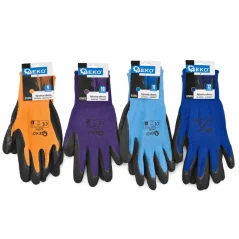 Arbeitshandschuhe mit Latexbeschichtung, GEKO