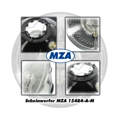 Parabola světla H4 12V (Ø 178 mm) HALOGEN 8709.15/2 (MZA) - MZ ETZ TS, ETS,