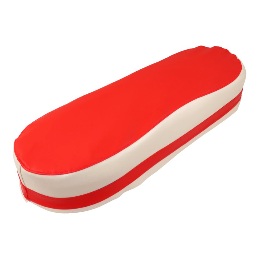 Sitzbezug BEIGE ROT - JAWA 50 05,20-21
