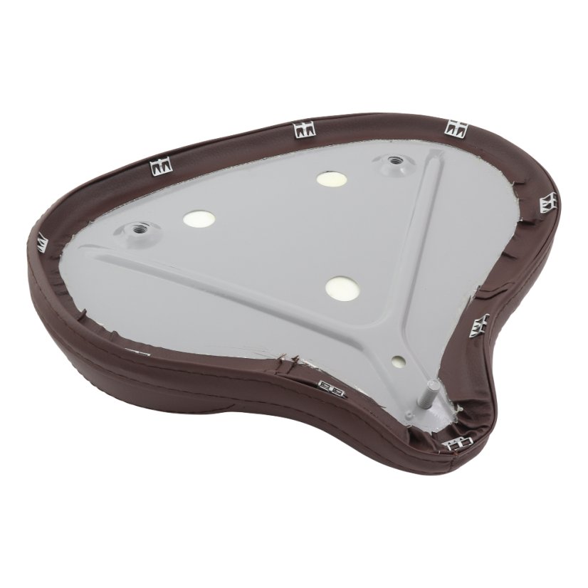 Seat (front), DARK BROWN (EU) - JAWA Pérák, ČZ 125/150 C, 500 OHC