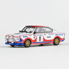 Model Škoda 130 RS (1:43), Miloslav Zapadlo #8 Rallye Bohemia 1977