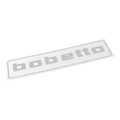 Aufkleber "babetta", SILBER (140x37mm) - Babetta