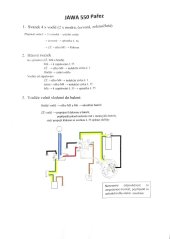 Elektroinstalace - JAWA 50 550