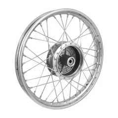 Complete wheel 16x1.5 (MZA) - STEEL RIM - Simson