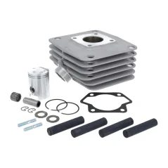 Cylinder kit with piston MEGU - 50 cc, Ø38 mm, 60 km/h, NPC coating, M500, modified cylinder liner (MZA) - Simson S53, S83, SC-050, SD 50, SR50, TS050