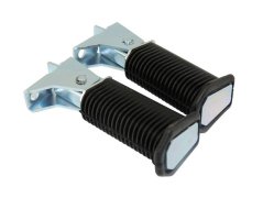 Zadní stupačky, komplet s držákem (sada 2ks) - JAWA Pionýr