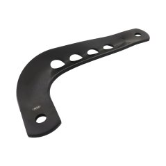 Držák výfuku (vzpěra), ČERNÝ (MZA) - Simson S51, S53, S70 Enduro