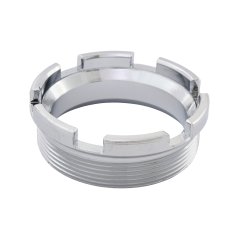 Nut of exhaust elbow, CHROME - JAWA 250 Panelka