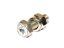 Screw of number plate with reflector, M6X20 - WHITE