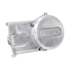 Ignition cover with SIMSON logo, POLISHED (MZA) - Simson S51, S70, SR50, SR80, KR51/2