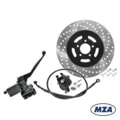 Sada kotoučové brzdy, hadice 720mm (MZA) - Simson Elektronik