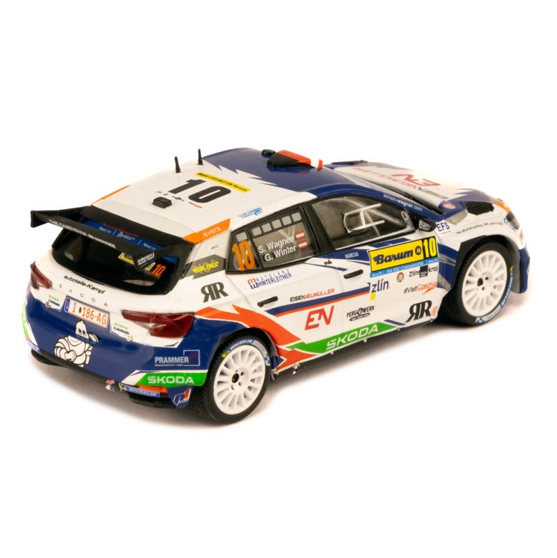 Skoda Fabia Rally2, Rally WM, Barum Rally, 2023, #10, S.Wagner/G.Winter, 1:43 IXORAM949.22