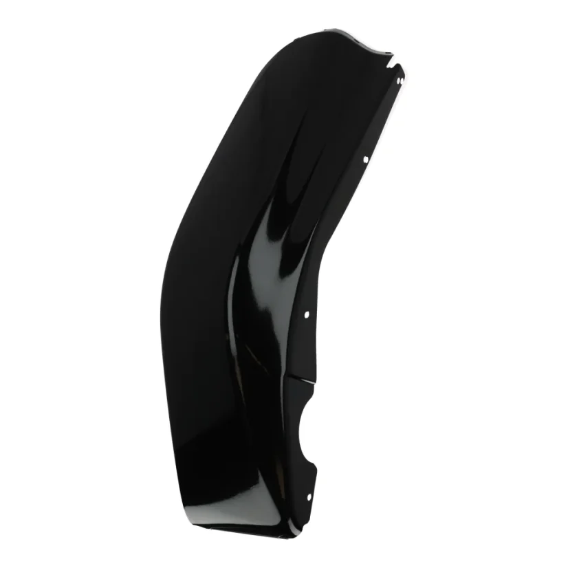 Plechový kryt nohou - PRAVÝ, ČERNÝ (MZA) - Simson SR50, SR80